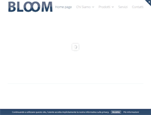 Tablet Screenshot of bloomsrl.com